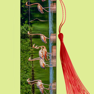 Bookmark Metal (Birds) Flamingos