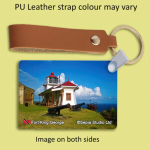 Key Ring Metal Fort King George (Tobago)