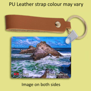 Key Ring Metal La Foret Beach