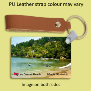 Key Ring Metal Las Cuevas Beach