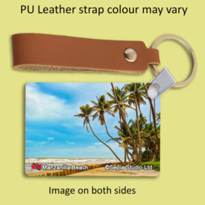 Key Ring Metal Manzanilla Beach