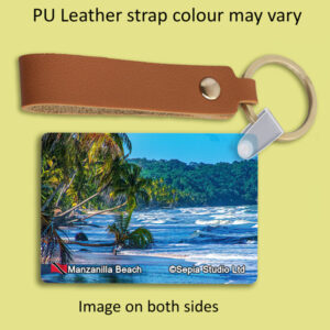 Key Ring Metal Manzanilla Beach