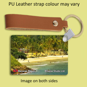 Key Ring Metal Maracas Beach