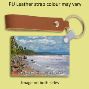 Key Ring Metal Manzanilla Beach