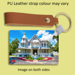 Key Ring Metal Mille Fleurs