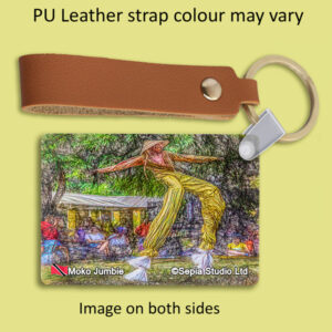 Key Ring Metal Moko Jumbie