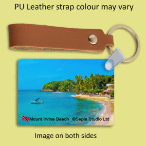 Key Ring Metal Mount Irvine Beach (Tobago)