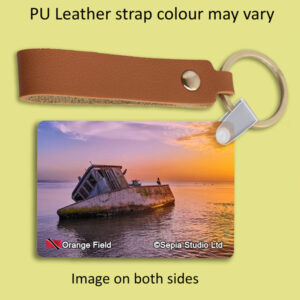 Key Ring Metal Orange Field