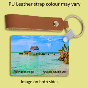 Key Ring Metal Pigeon Point (Tobago)