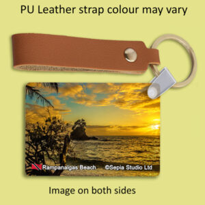 Key Ring Metal Rampanalgas Beach