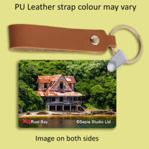 Key Ring Metal Rust Bay
