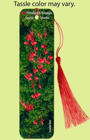 Bookmark Metal Scarlet Ibis at Caroni Bird Sanctuary (Birds)