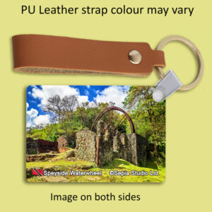 Key Ring Metal Speyside Waterwheel (Tobago)