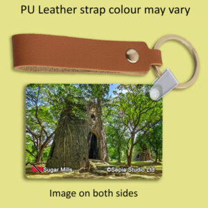 Key Ring Metal Sugar Mill (Tobago)