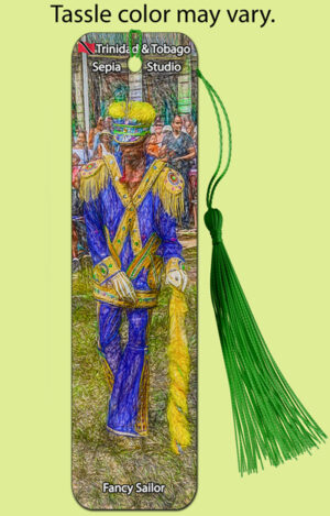 Bookmark Metal (Digital Art) Fancy Sailor