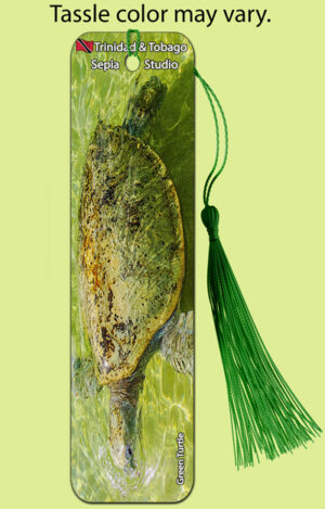 Bookmark Metal (Turtles) Green Turtle