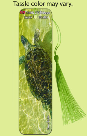 Bookmark Metal (Turtles) Green Turtle