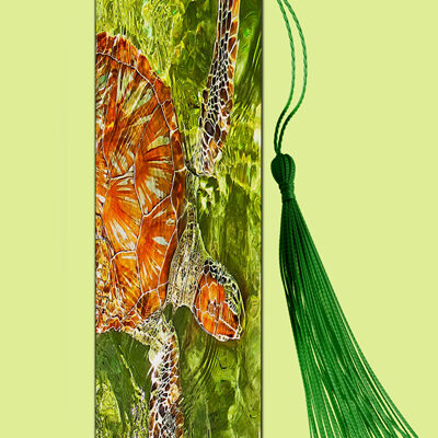 Bookmark Metal (Turtles) Hawksbill Turtle