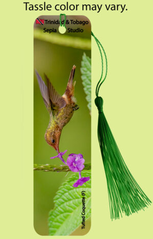 Bookmark Metal (Hummingbird) Tufted Coquette (F)