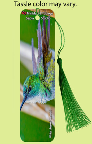 Bookmark Metal (Hummingbird) White Chested Emerald
