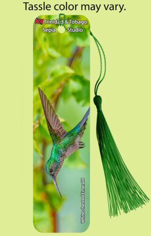 Bookmark Metal (Hummingbird) White Chested Emerald