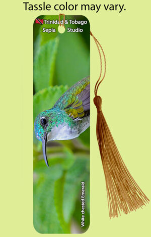 Bookmark Metal (Hummingbird) White Chested Emerald