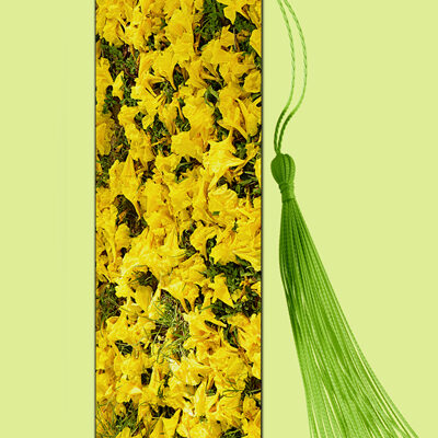 Bookmark Metal (Poui) Yellow Poui