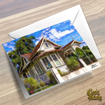 Greeting Cards 5" x 7" (Digital Art) Anna Street Woodbrook