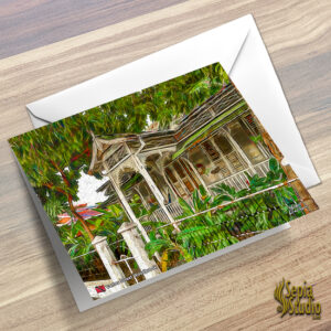 Greeting Cards 5" x 7" (Digital Art) Carlos Street House