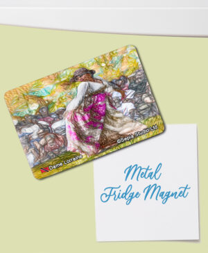 Fridge Magnet (Digital Art) Dame Lorraine