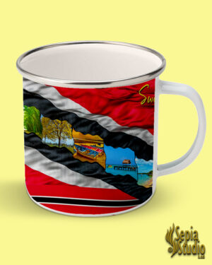 17oz Enamel Mug (Trinidad & Tobago) Trinidad & Tobago Mixed Images