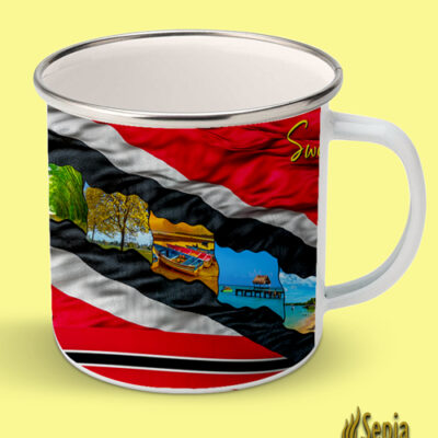 17oz Enamel Mug (Trinidad & Tobago) Trinidad & Tobago Mixed Images