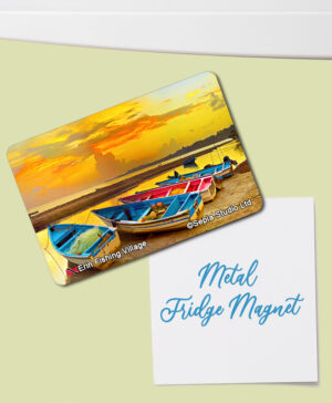 Fridge Magnet (Seascape) Erin Fishing Village