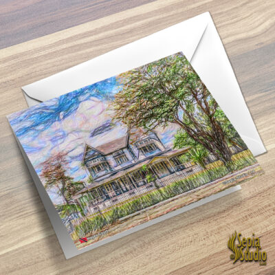 Greeting Cards 5" x 7" (Digital Art) Hayes Court