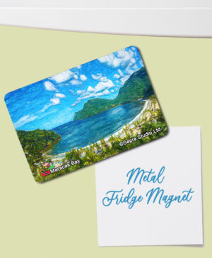 Fridge Magnet (Digital Art) Maracas Bay