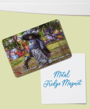 Fridge Magnet (Digital Art) Midnight Robber