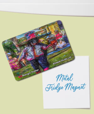 Fridge Magnet (Digital Art) Midnight Robber