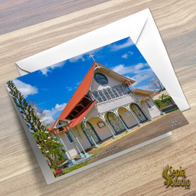 Greeting Cards 5" x 7" (Architecture) Our lady of Montseratte Roman Catholic Church