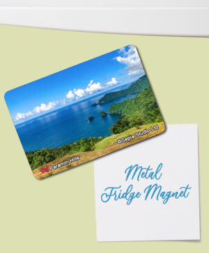 Fridge Magnet (Seascape) Paramin Hill