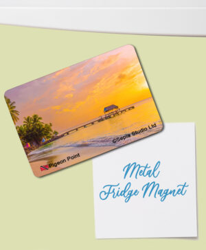 Fridge Magnet (Tobago) Pigeon Point Sunset
