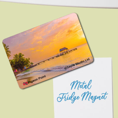Fridge Magnet (Tobago) Pigeon Point Sunset