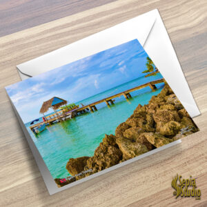 Greeting Cards 5" x 7" (Tobago) Pigeon Point
