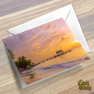 Greeting Cards 5" x 7" (Tobago) Pigeon Point