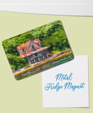 Fridge Magnet (Digital Art) Rust Bay