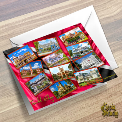 Greeting Cards 5" x 7" (Trinidad & Tobago)) Trinidad & Tobago Architecture