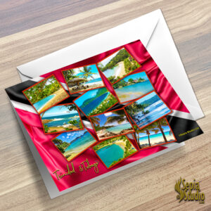 Greeting Cards 5" x 7" (Trinidad & Tobago)) Trinidad & Tobago Beaches