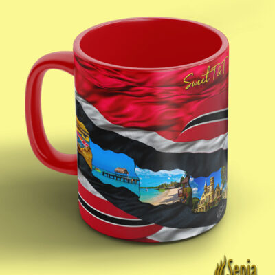 11oz Ceramic Mug (Trinidad & Tobago) Trinidad & Tobago Mixed Images