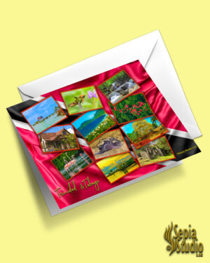 Greeting Cards 5" x 7" (Trinidad & Tobago) Trinidad and Tobago Mixed Images
