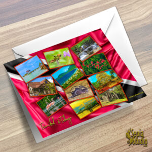 Greeting Cards 5" x 7" (Trinidad & Tobago)) Trinidad & Tobago Mixed Images