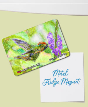 Fridge Magnet (Digital Art) Tufted Coquette (M)